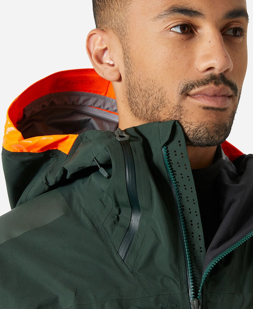 RIDGE INFINITY SHELL JACKET, Dark Jungle Fade Resistant Dye Method
