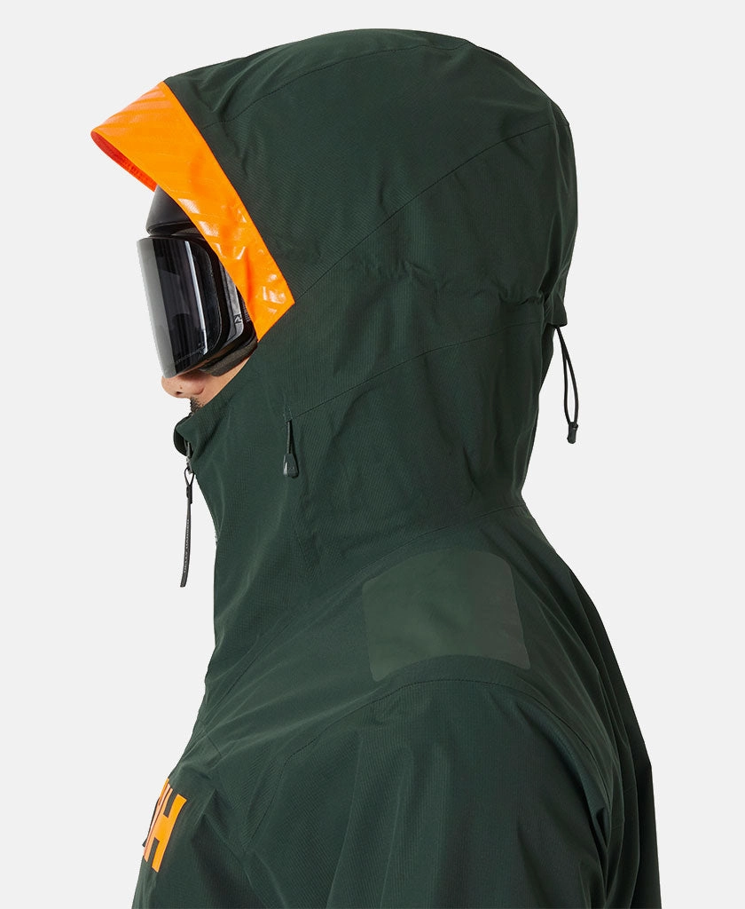 RIDGE INFINITY SHELL JACKET, Dark Jungle Functional Layer Piece