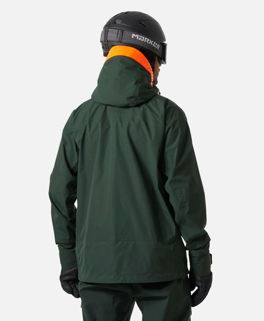 RIDGE INFINITY SHELL JACKET, Dark Jungle Insulated Padding Quilted Lining