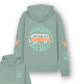 "Enjoy The Trip" Hoodie Badger like Steampunk style