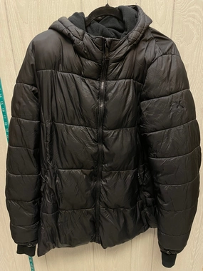 Waterproof Coating Coat Puffer & Quilted By Zero Xposure In Black, Size: 2x