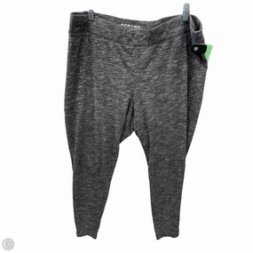 Pants Leggings By Sonoma In Grey, Size: 20 Daily Comfort