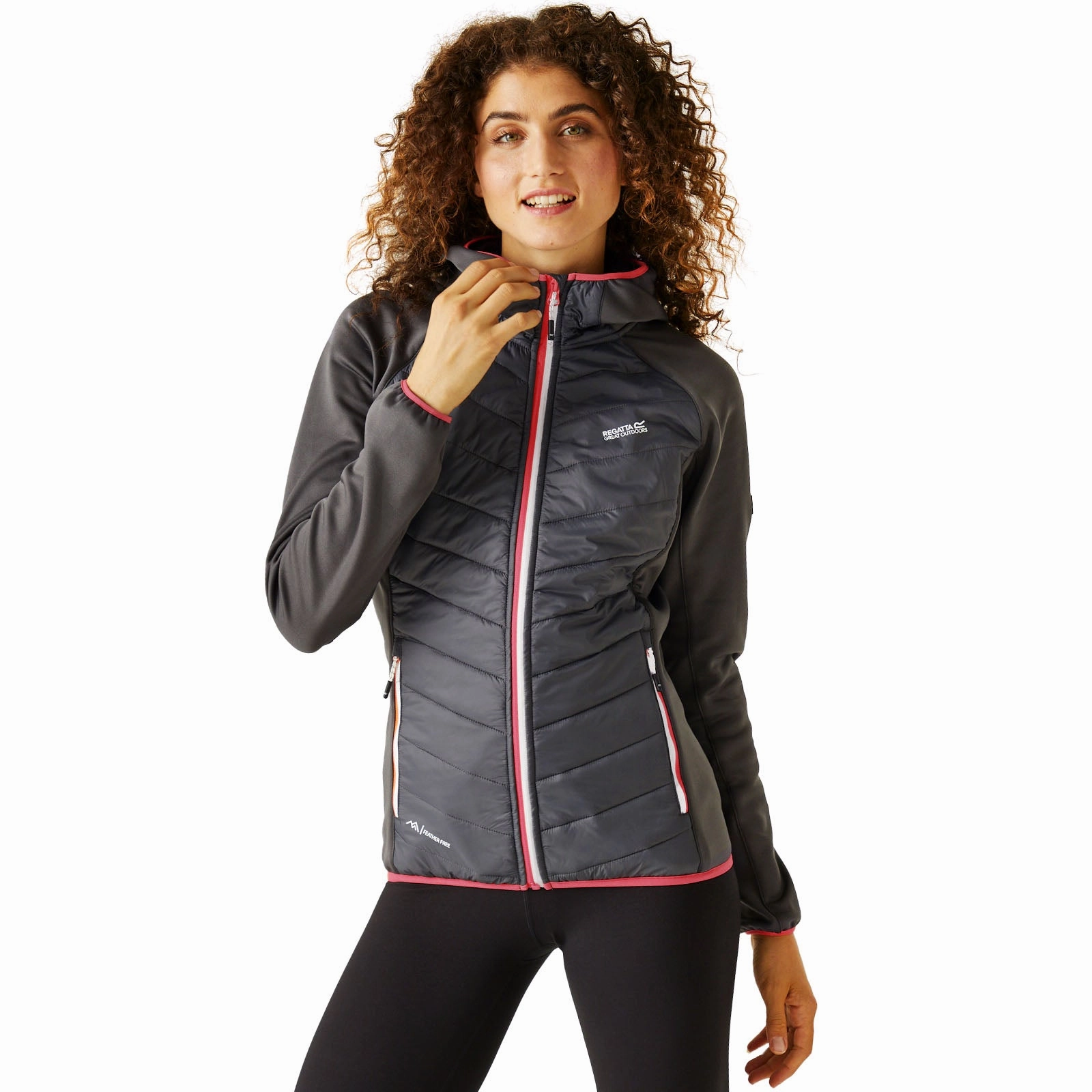 Regatta Womens Andreson VIII Hybrid Padded Jacket Magnetic Closure
