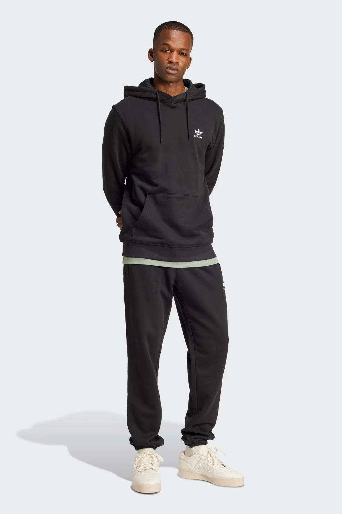 Rugged Comfort Essential Hoodie FT Black