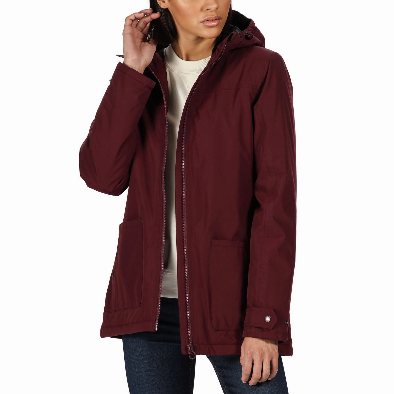 Cold Day Look High Visibility Trim Regatta Womens Bergonia II Waterproof Insulated Jacket