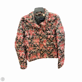 Cold Resist Coat Puffer & Quilted By Lands End In Floral Print, Size: Xs