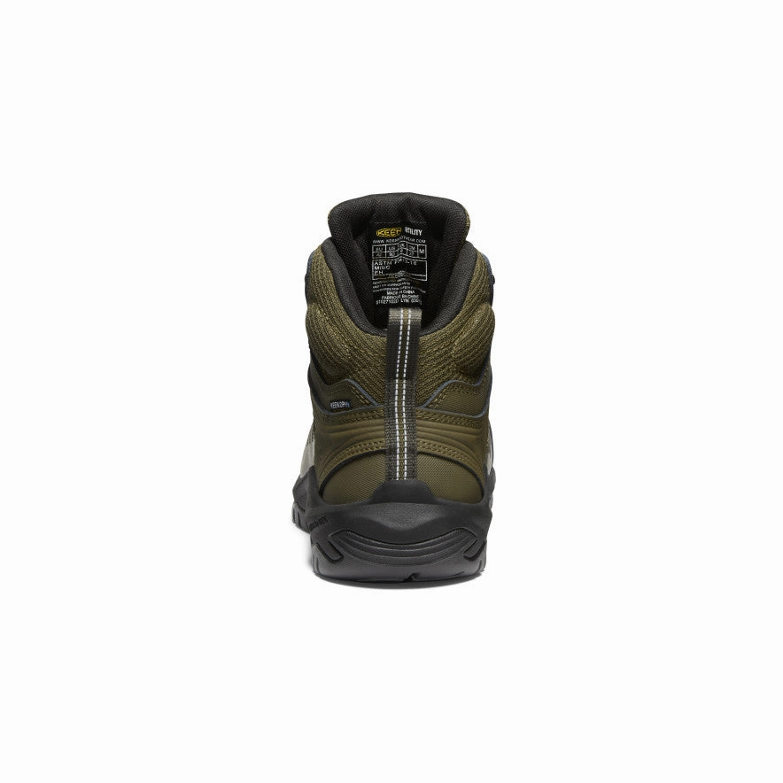 Men's Reno Mid Waterproof (Carbon Toe)  |  Dark Olive/Black Heavy Grip