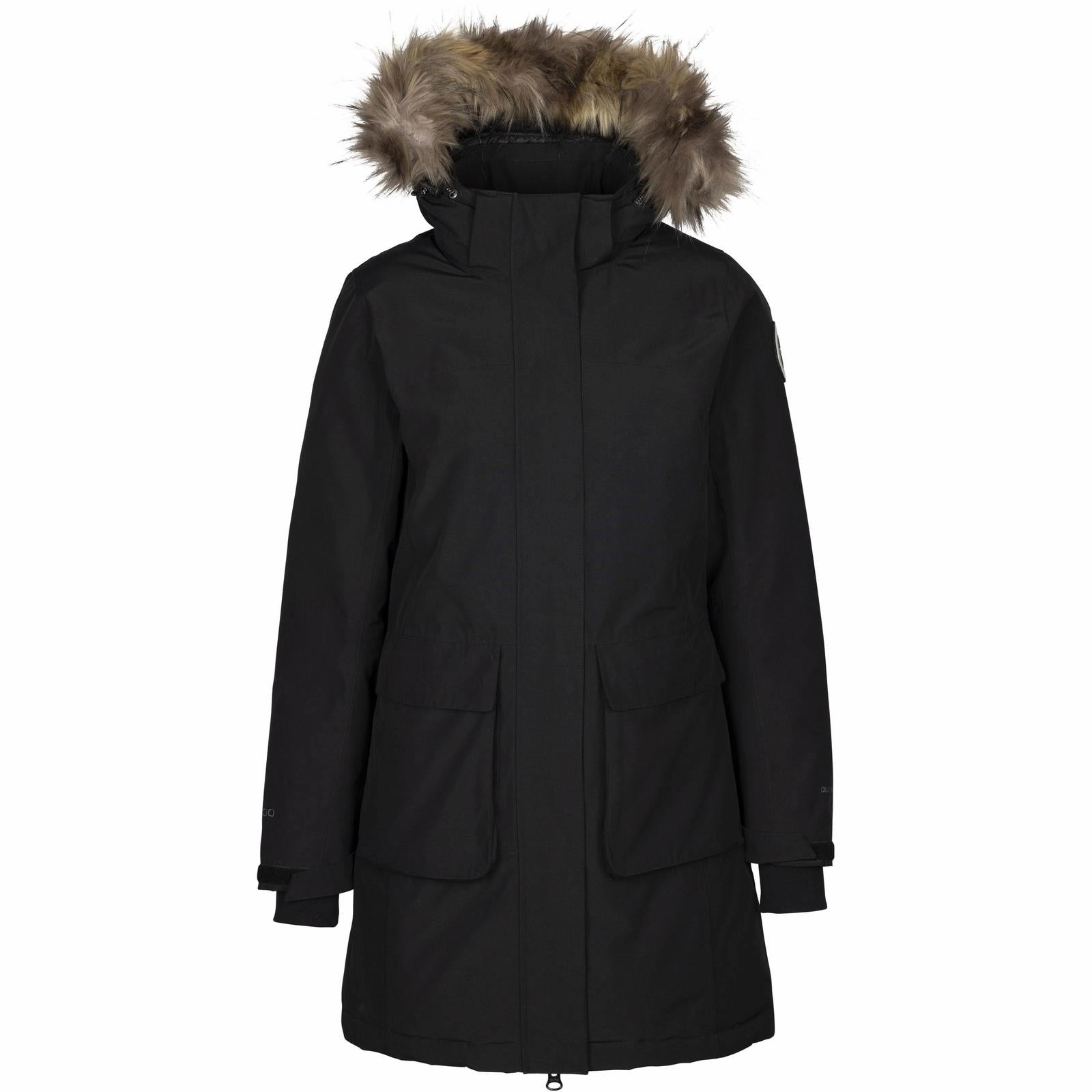 DLX Womens Ellington Waterproof Parka Jacket Windproof Hood Layered Ventilation Panels
