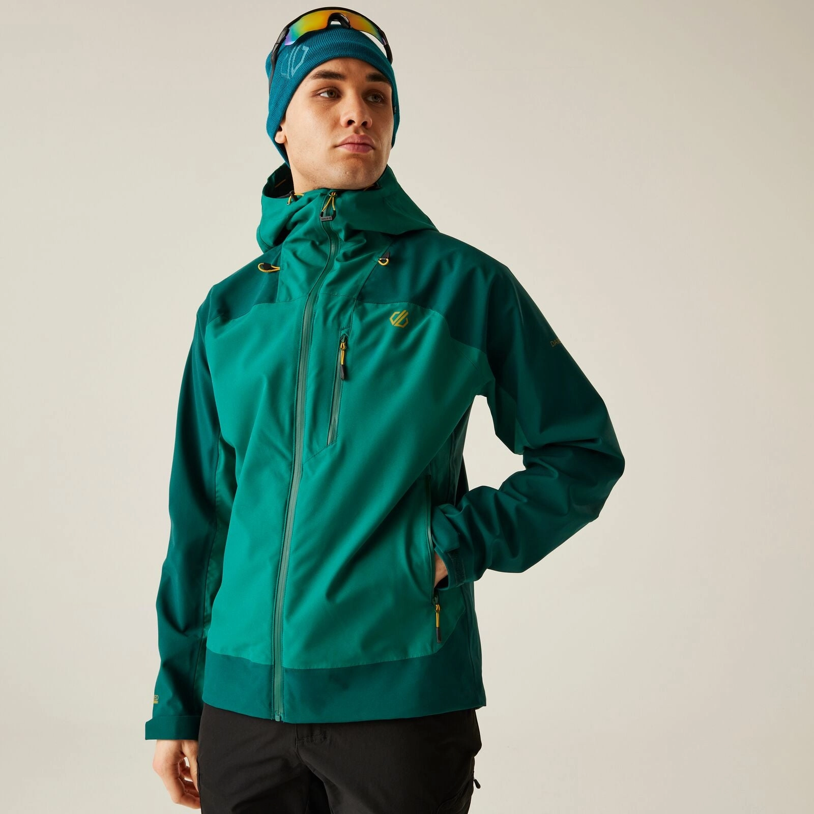 Dare 2B Mens Torrek II Waterproof Jacket SoftInnerLayer Reinforced Seams