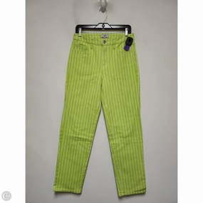 Modern Comfort Comfort Wear Jeans Straight By Target-designer In Striped Pattern, Size: 4
