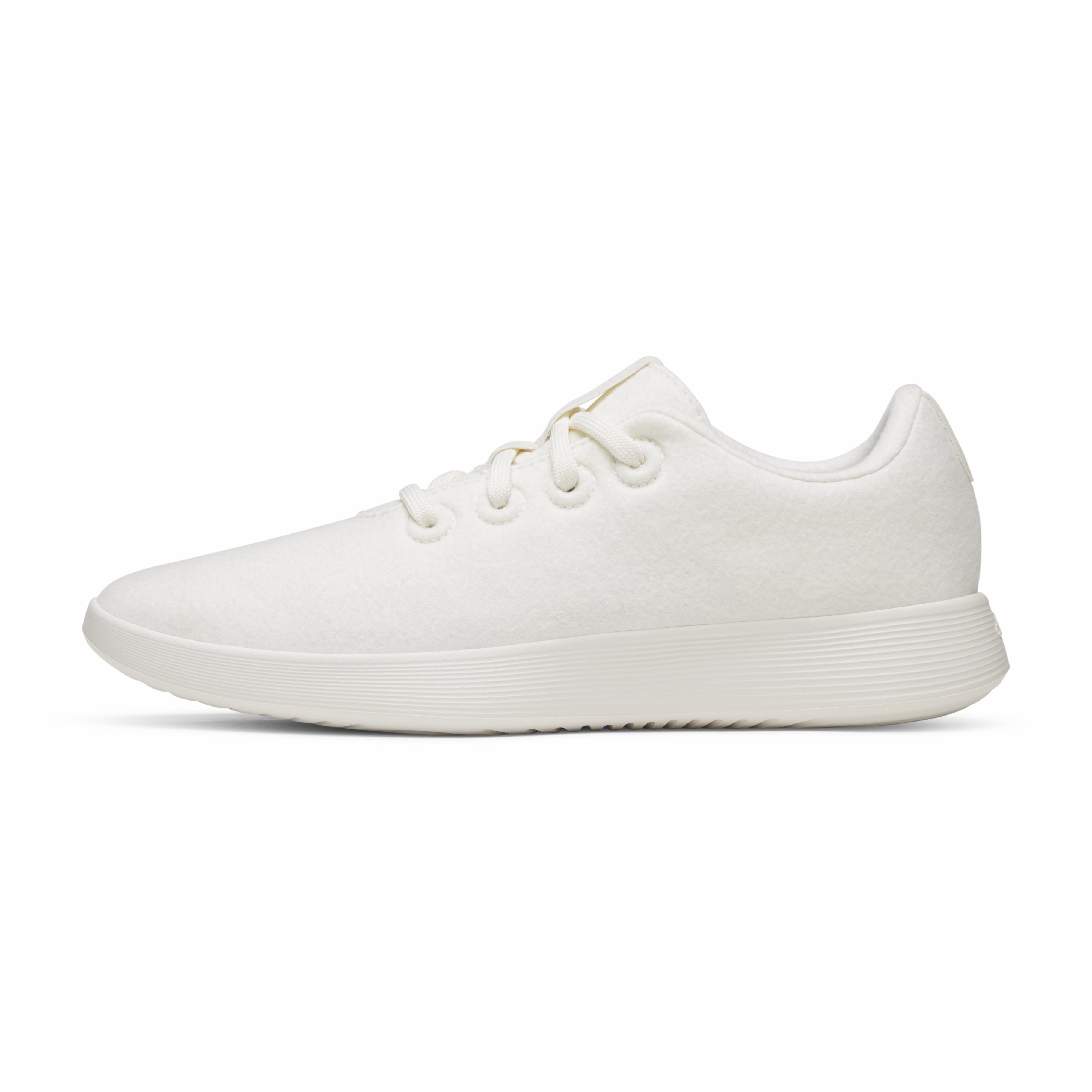 Compression Activated Fit Step Fit Men's Wool Runner NZ - Natural White (Natural White Sole)