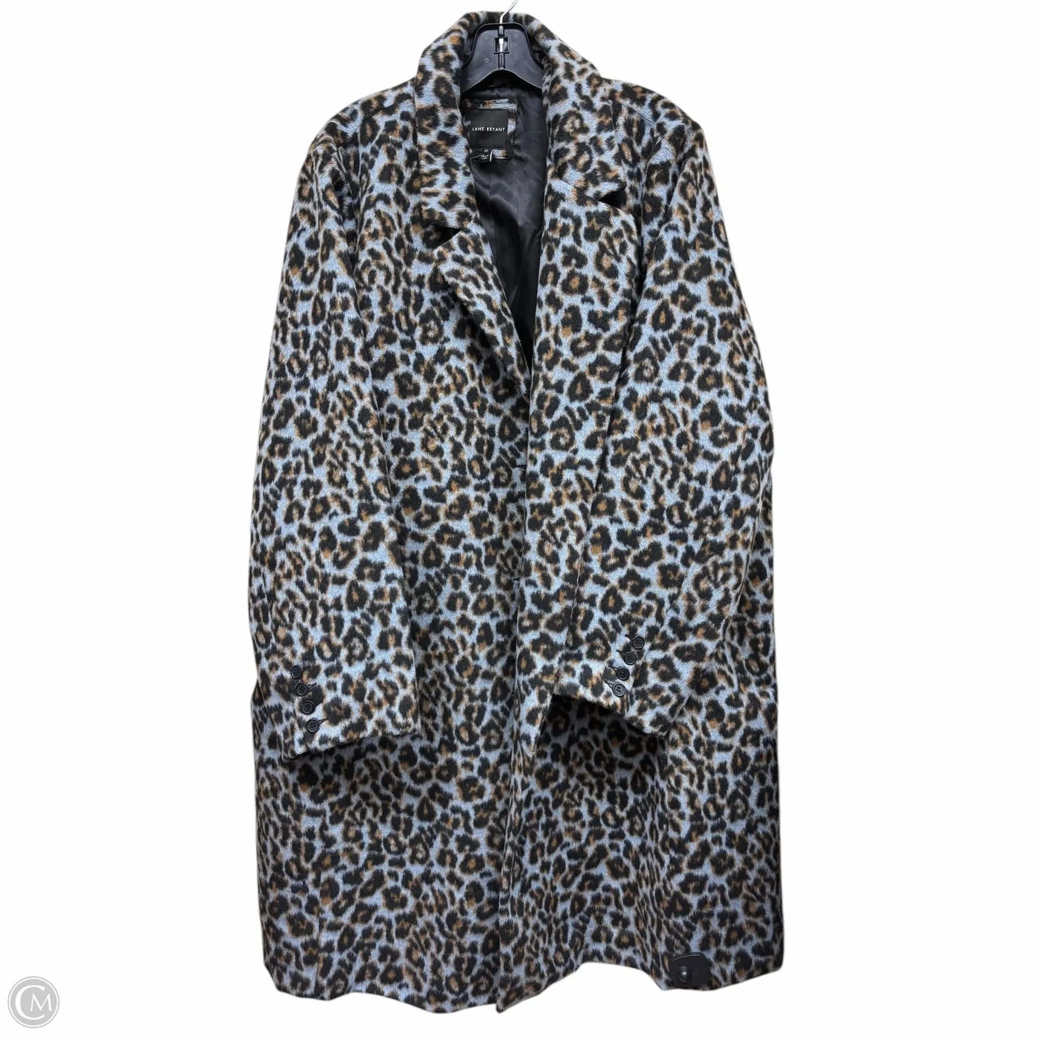 ErgonomicFit Reinforced Elbows Coat Other By Lane Bryant In Animal Print, Size: 2x