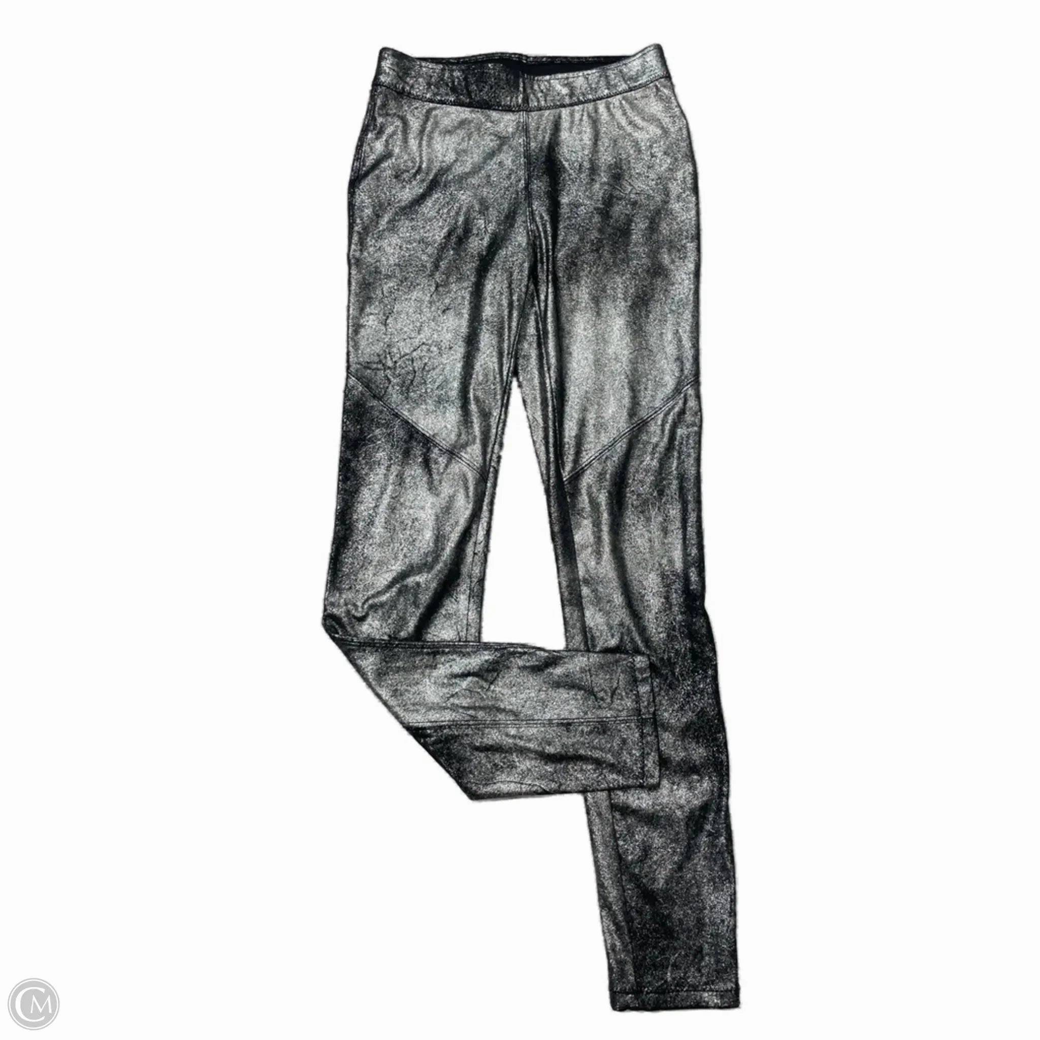 Pants Leggings By Free People In Silver, Size: 0 Active Stretch Eco Shopper Flexible Wear