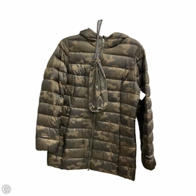 Coat Puffer & Quilted By Eddie Bauer In Camouflage Print, Size: M Weekend Casual Fit Subtle Design Detail