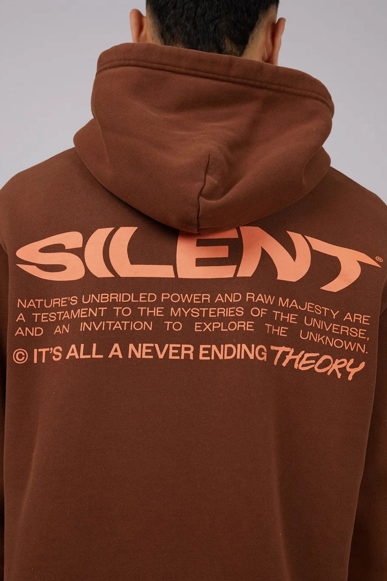 Removable Hood Explore Hoody Chocolate