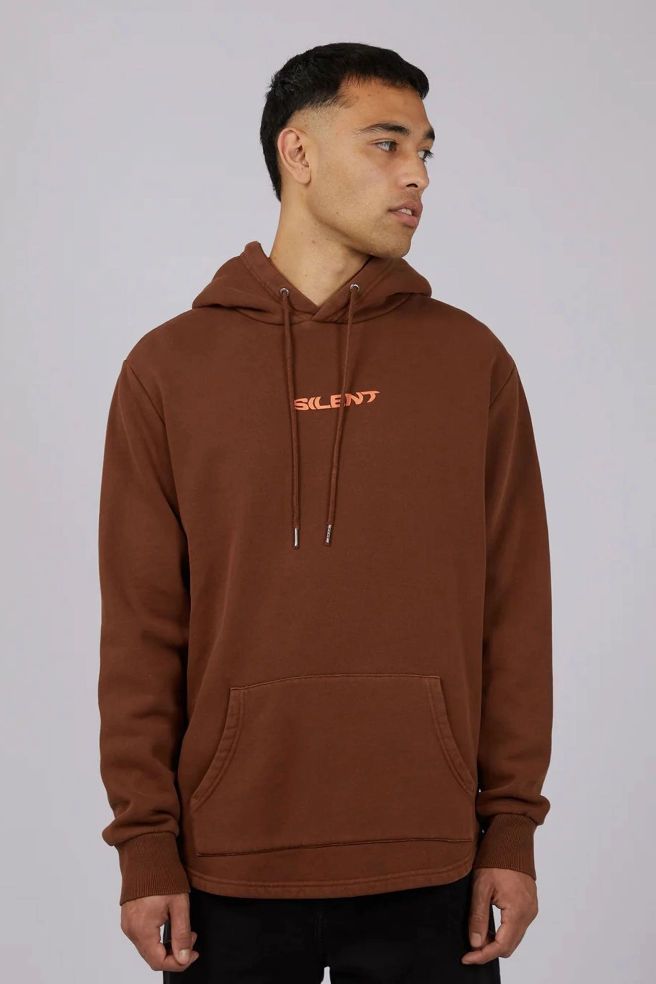 Reinforced Stitching Explore Hoody Chocolate