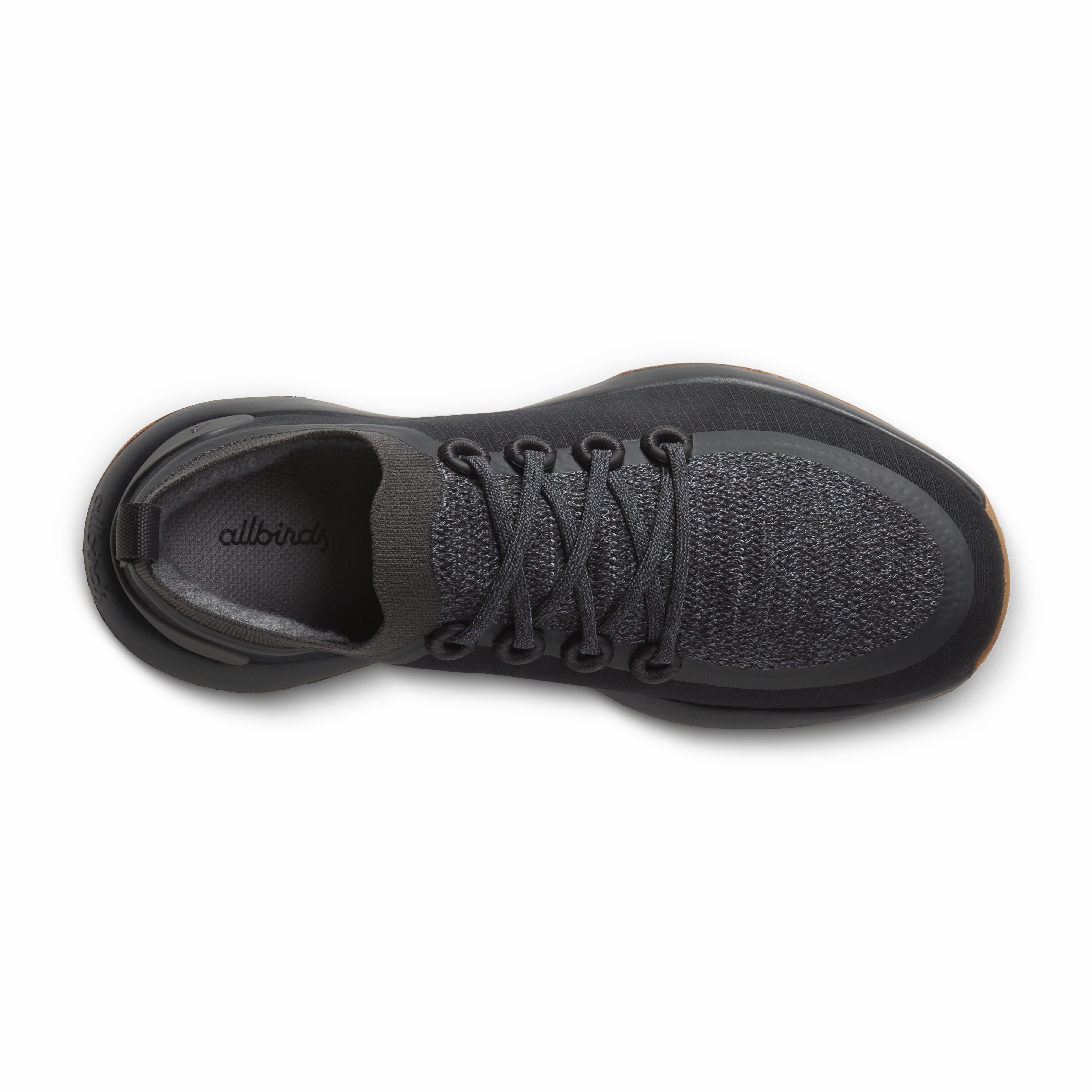 Movement Comfort Air Mesh Men's Trail Runner - Natural Black (Rugged Khaki Sole)