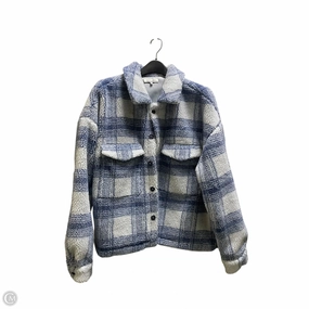 Coat Faux Fur & Sherpa By Vici In Blue, Size: Xl Simple Look Durable Color Retention