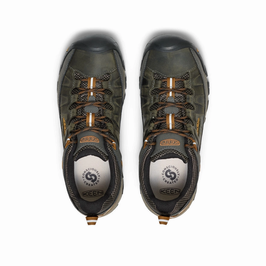 Non Marking Sole Men's Targhee III Waterproof  |  Black Olive/Golden Brown