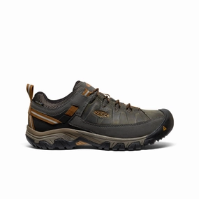 Comfortable Fashion Sand Hike Men's Targhee III Waterproof  |  Black Olive/Golden Brown