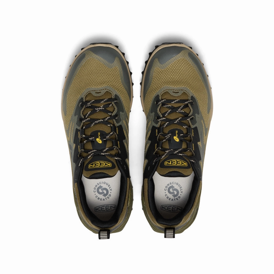 Runway Pop Men's Zionic NXT Waterproof Hiking Shoe  |  Martini Olive/Lemon Curry