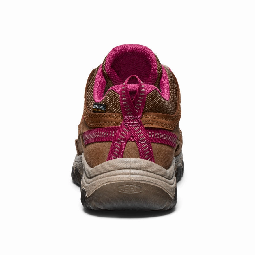 Women's Targhee IV Waterproof Hiking Shoe  |  Bison/Beaujolais River Walk