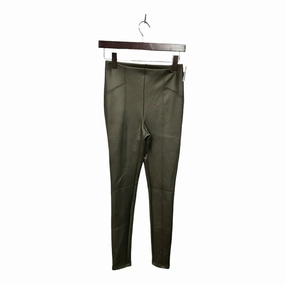 Pants Leggings By Express In Green, Size: Xs Non-Restrictive Fit
