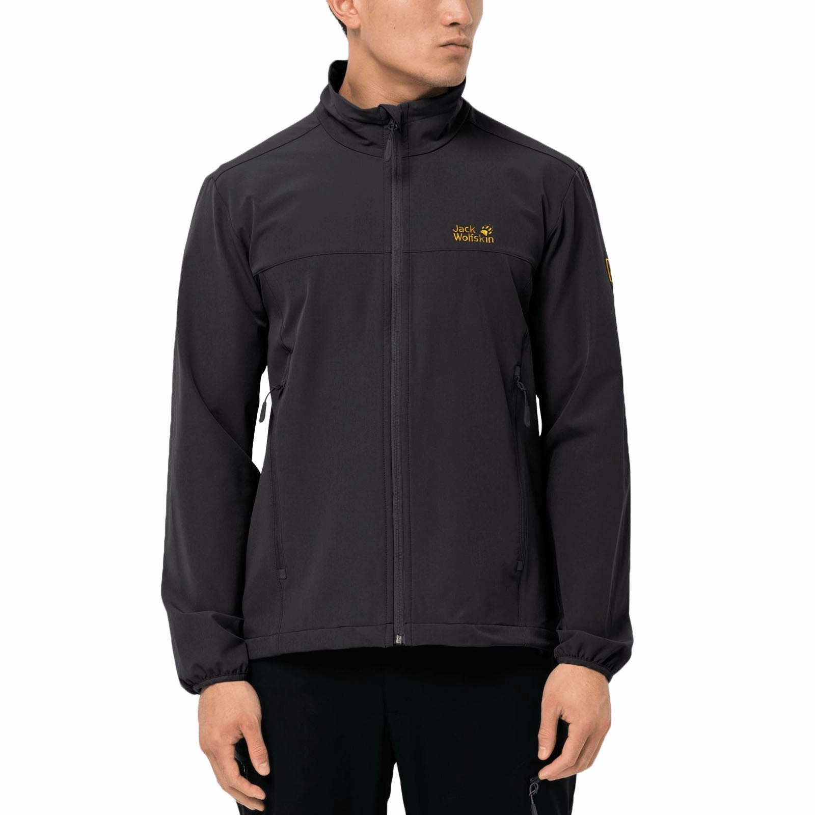 Jack Wolfskin Mens Crestview Softshell Hiking Jacket Comfort Focused Design