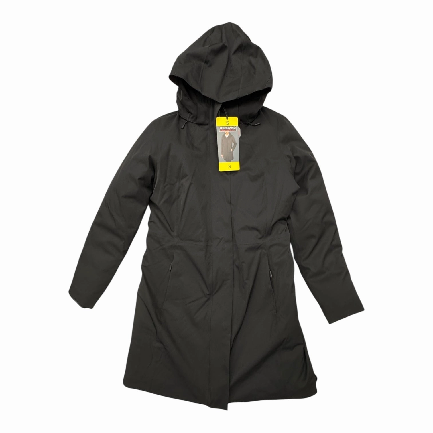 Coat Puffer & Quilted By Kirkland In Black, Size:S Sleek Casual