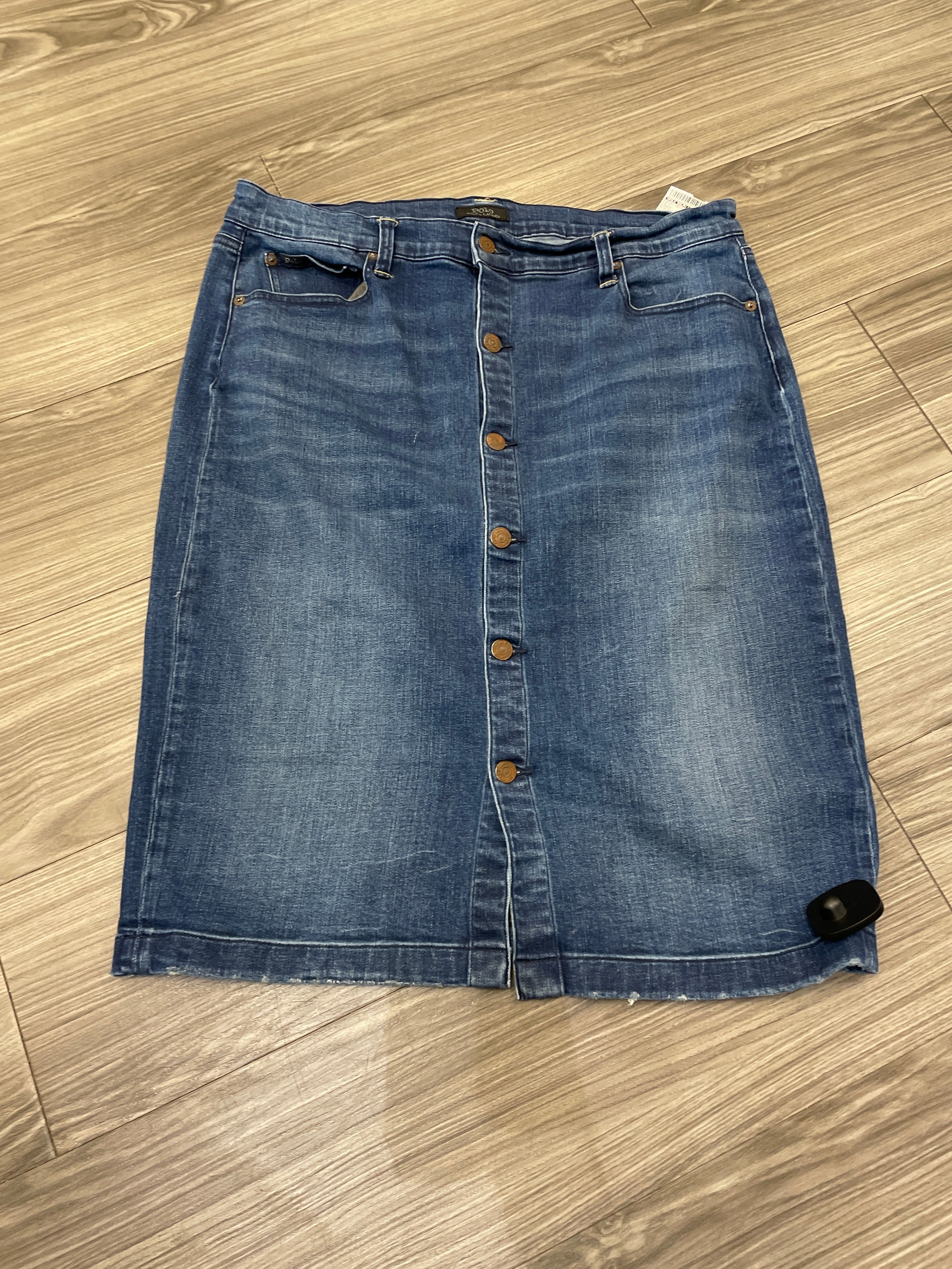 Skirt Designer By Polo Ralph Lauren  Size: 14 Functional Detail Sustainable Fabric