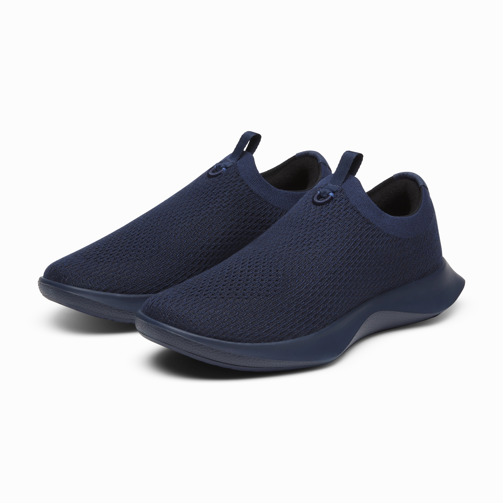 Men's Tree Dasher Relay - Deep Navy (Deep Navy Sole) Bold Design Knit Surface