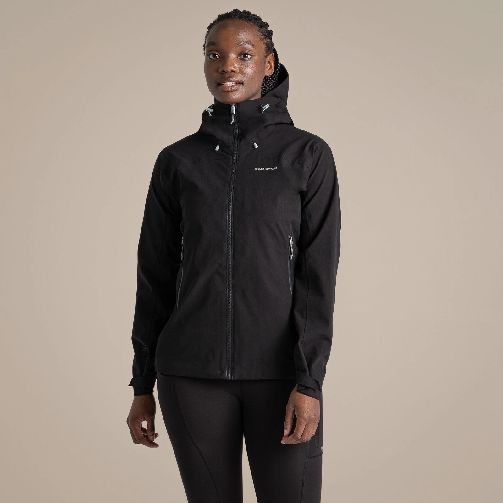 Craghoppers Womens Dynamic Pro II Breathable Waterproof Jacket Seamless Design