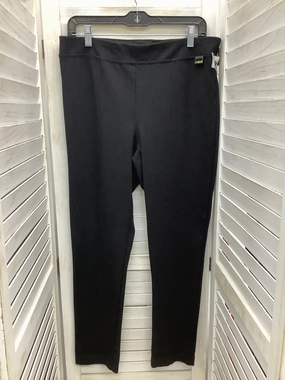 Pants Leggings By Calvin Klein In Black, Size: L Breathable Mesh Panels Flexible Fit