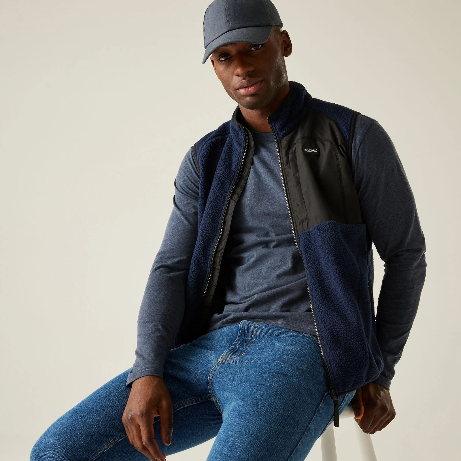 Regatta Mens Frankie Borg Fleece Body Warmer Gilet QuickDry Fabric
