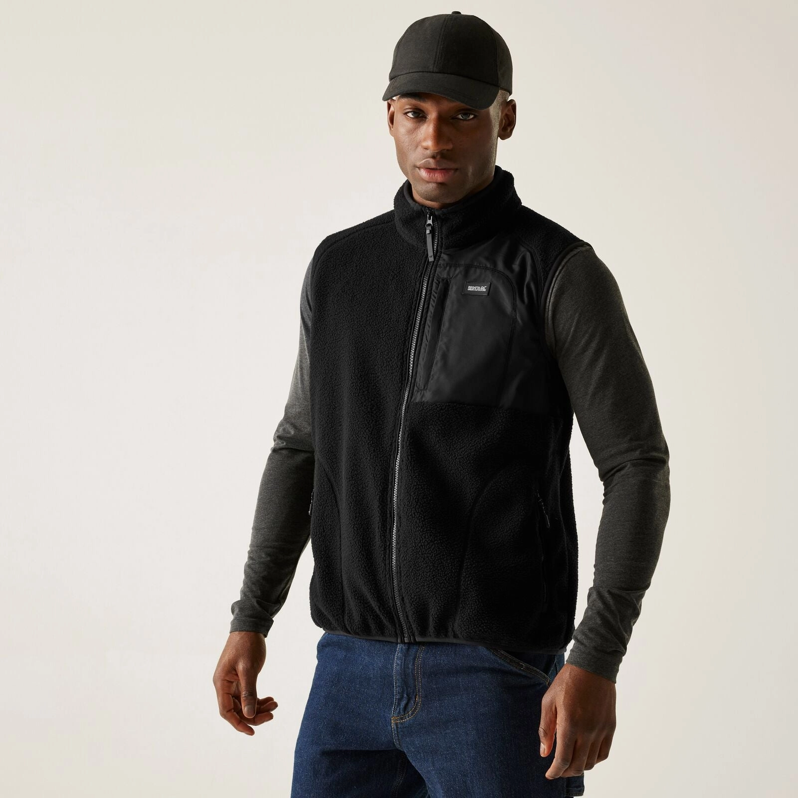 Modern Day Look Regatta Mens Frankie Borg Fleece Body Warmer Gilet