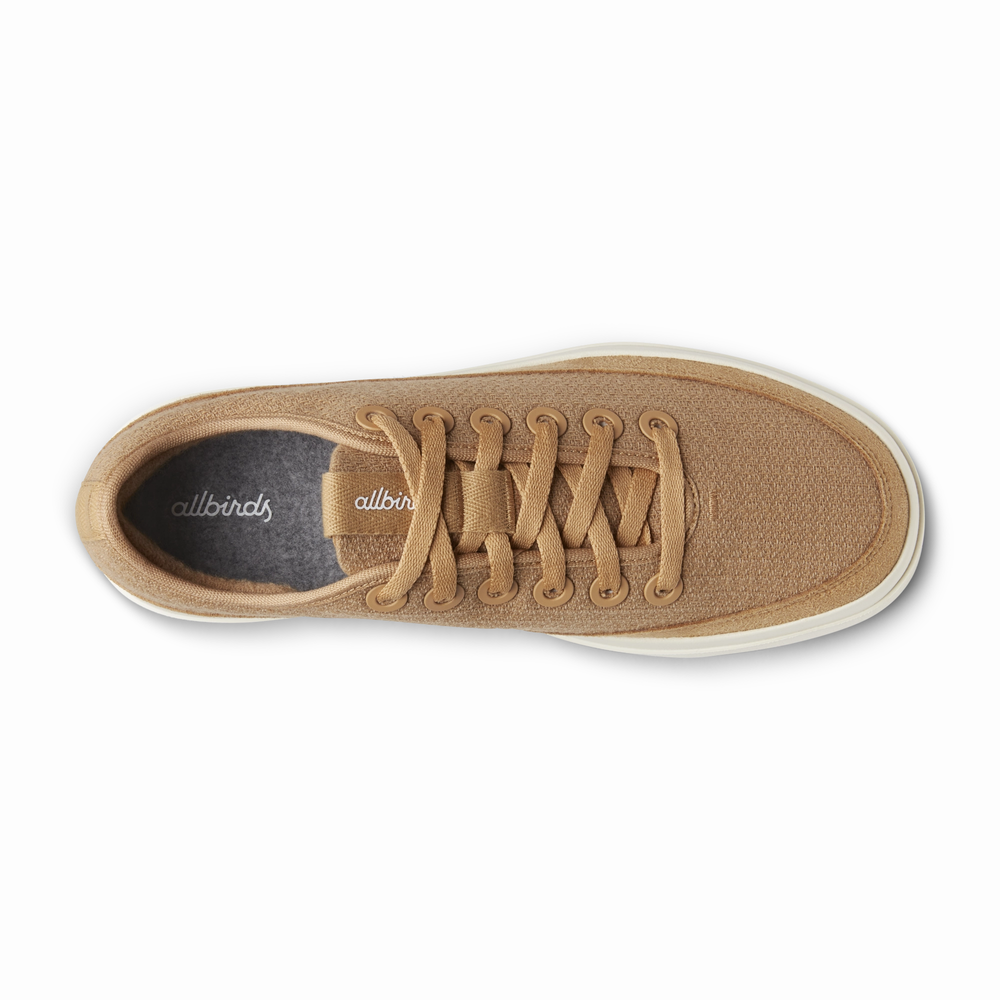 Foot Cushion Casual Sporty Men's Wool Piper Go - Stony Beige (Stony Cream Sole)