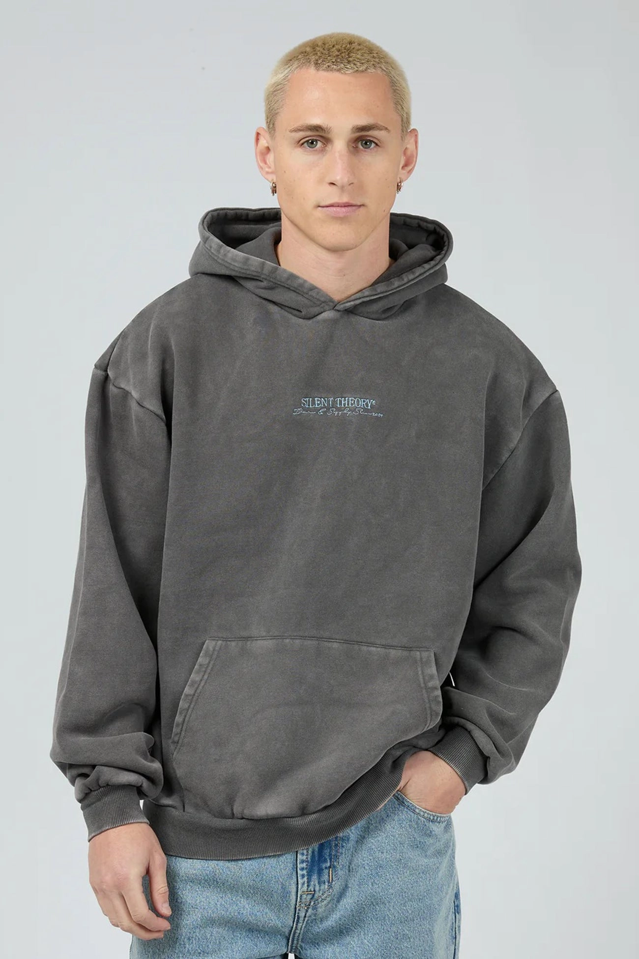 Shrink resistant All Rounder Hoodie Coal