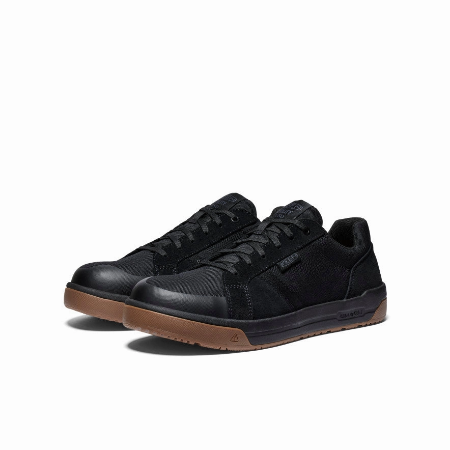 Men's Kenton ESD Work Shoe (Carbon Toe)  |  Black/Gum Modern Minimal