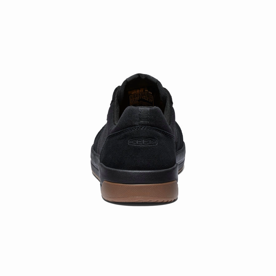 Warm Feet Easy   wear Men's Kenton ESD Work Shoe (Carbon Toe)  |  Black/Gum