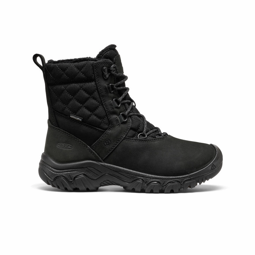 Women's Greta II Waterproof Boot  |  Black Urban Commute Weekend Hike