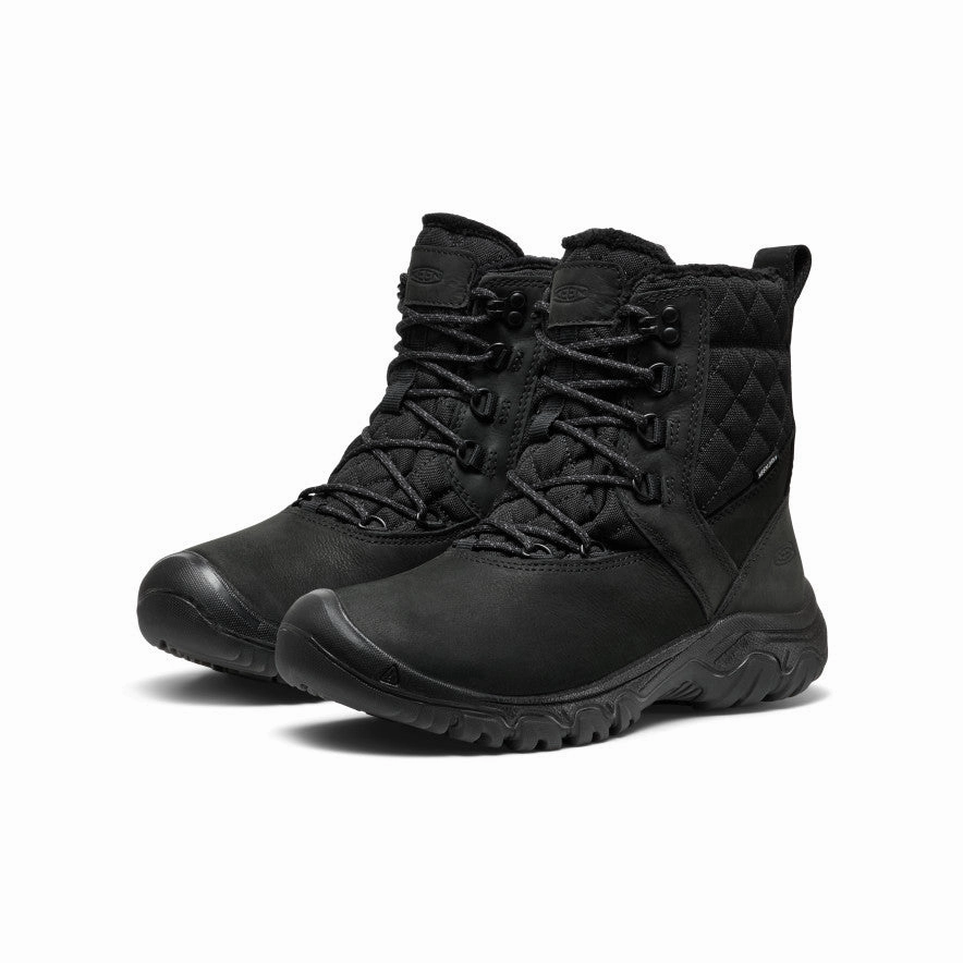 Hyperlock Heel Support Energy Return Technology Women's Greta II Waterproof Boot  |  Black