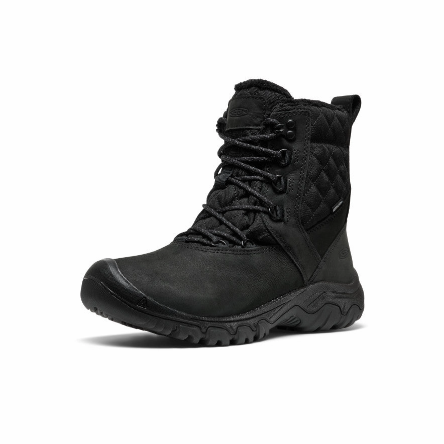Women's Greta II Waterproof Boot  |  Black Seamless Comfort Mountain Hike