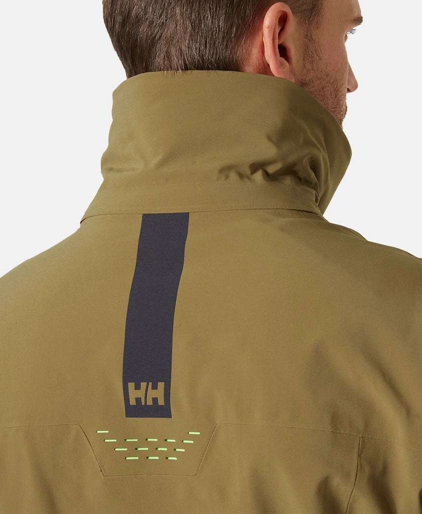 Classic Casual Look Adjustable Fit Design ALPHA LIFALOFT JACKET, Sepia