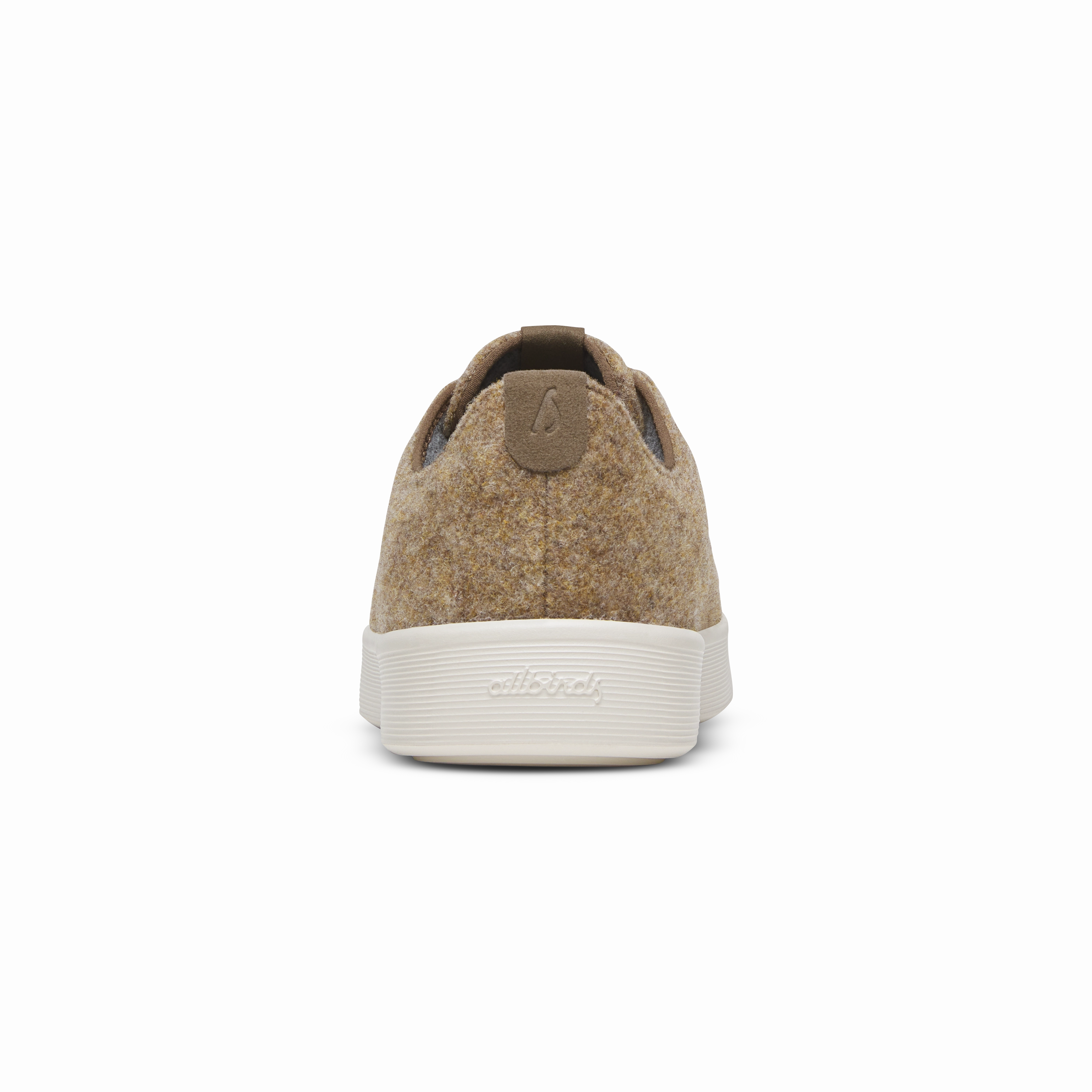 Men's Wool Cruiser - Dark Camel (Natural White Sole) Ergonomic Build CanvasUpper
