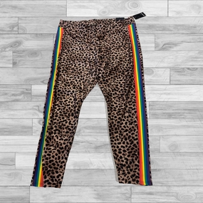 For Teens School Sports Tight Compression Animal Print Pants Leggings Torrid, Size 2x