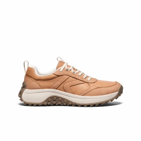 Sport Look Weekend Trips Women's KS86 Leather Sneaker  |  Natural/Birch