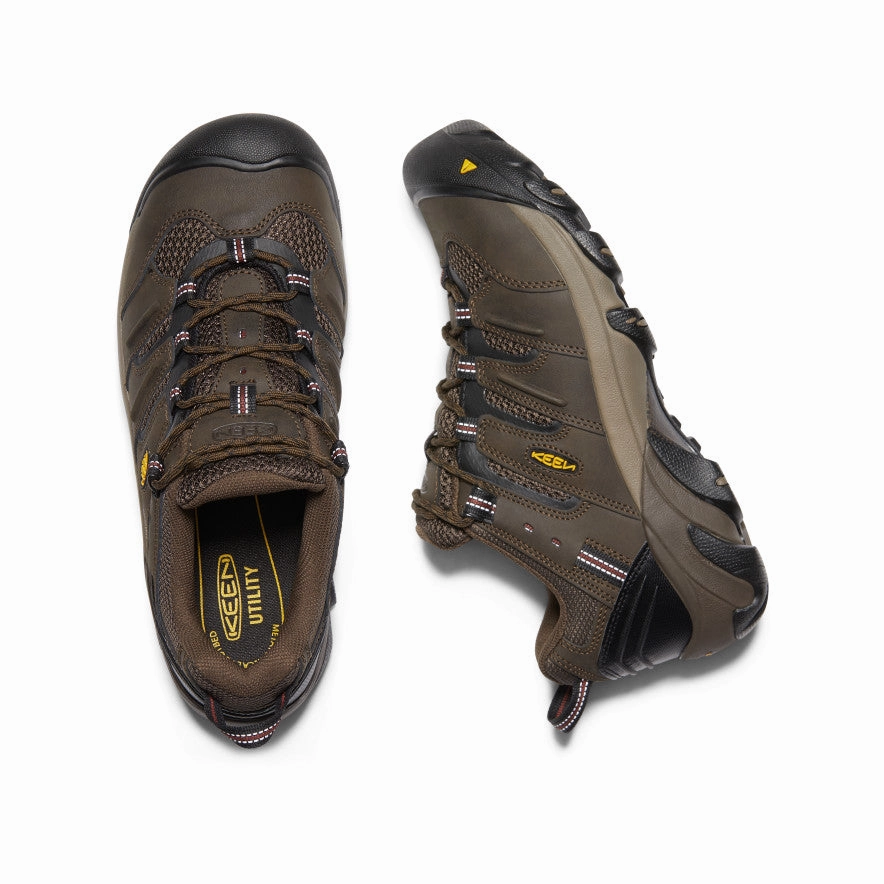 Men's Lansing Low (Steel Toe)  |  Cascade Brown/Fired Brick Soft Insole