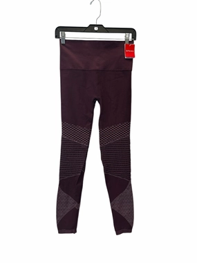 Pants Leggings By Spanx In Red, Size: M Indoor Exercise Compression Support Breathable Movement