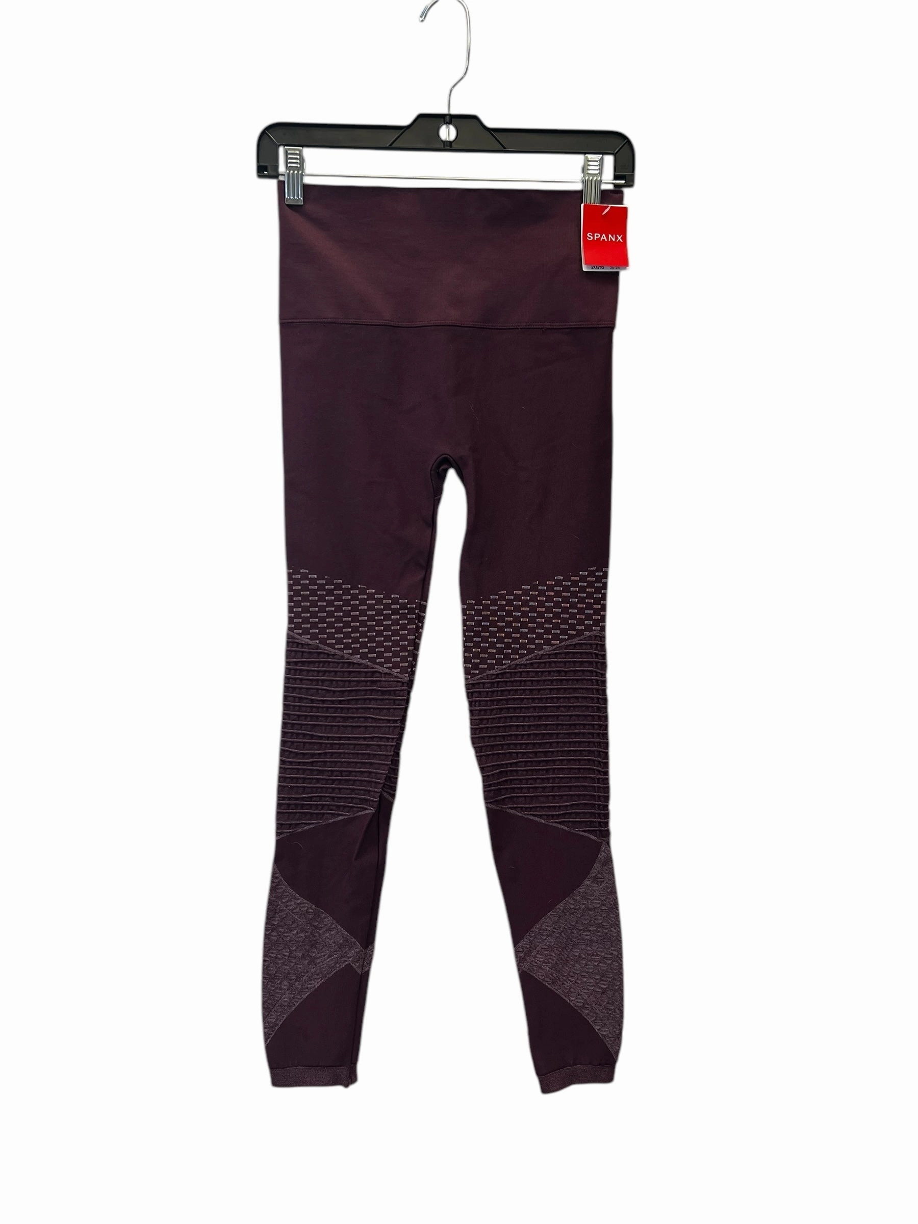 Pants Leggings By Spanx In Red, Size: M Indoor Exercise Compression Support Breathable Movement