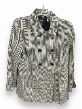 Light Activated Cooling Coat Wool By Style And Company In Grey, Size: S